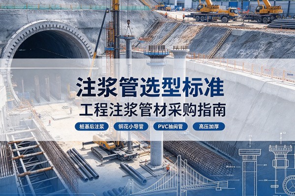 平湖注浆管选型标准