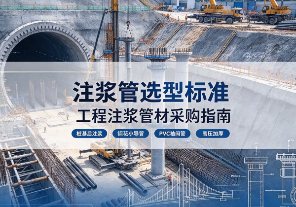 平湖注浆管选型标准